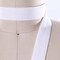 5/8" White Fold Over Elastic Trim Soft Sewing Craft Band 3 Yards
